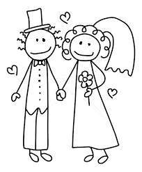 Pic for blog-48: bride and groom - clipart-library